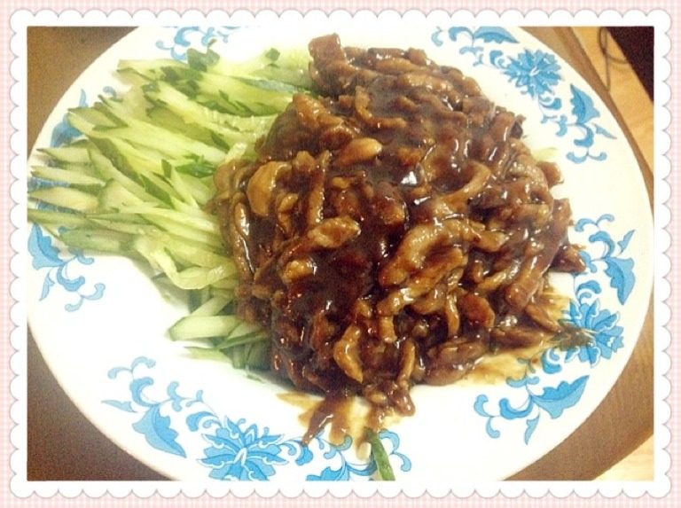 京酱肉丝