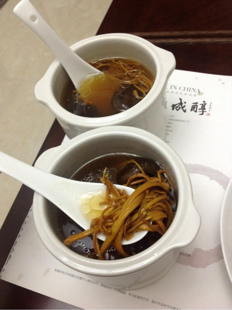 虫草花排骨汤