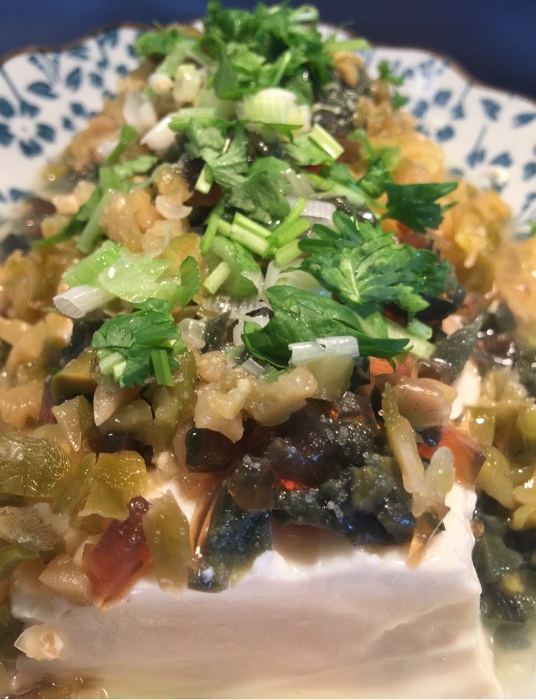 皮蛋豆腐