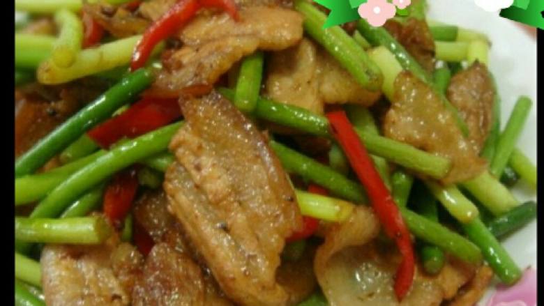 酱香蒜苔五花肉…