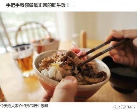 牛肉饭,如图