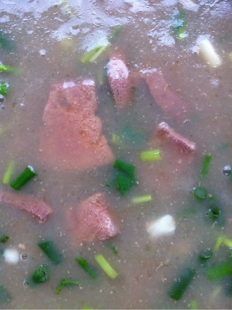 蚝油猪肝汤（羹）