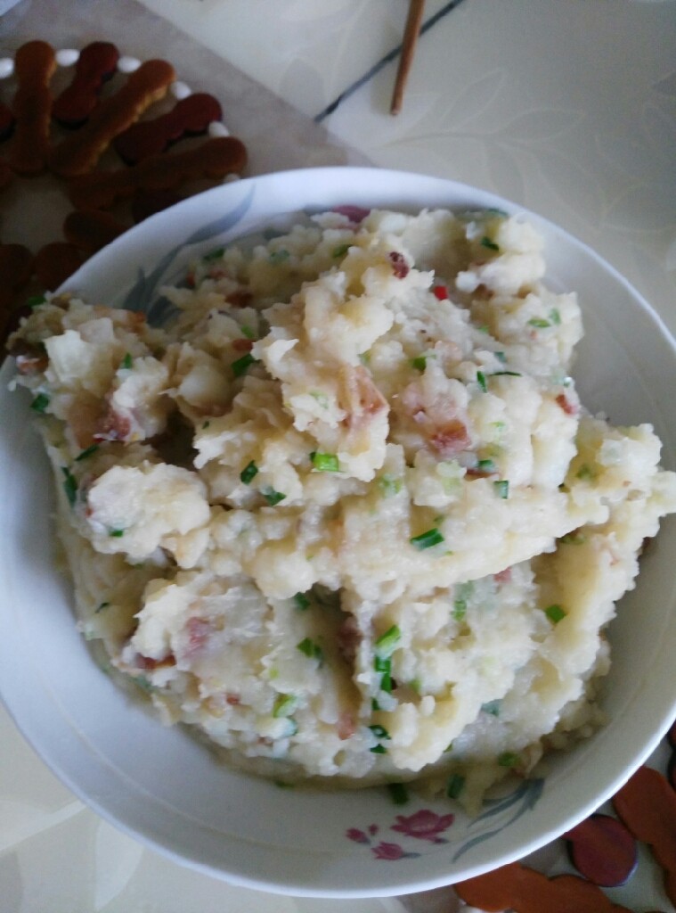 腊肉土豆泥