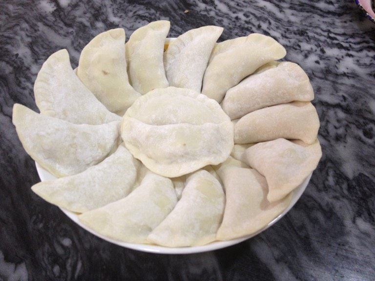 芋头瘦肉饺