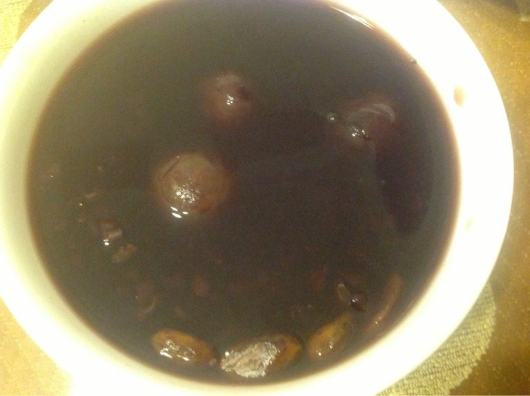 桂圆枸杞黑米粥