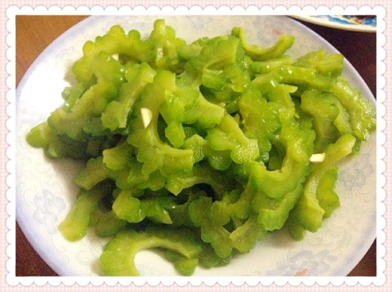凉拌苦瓜