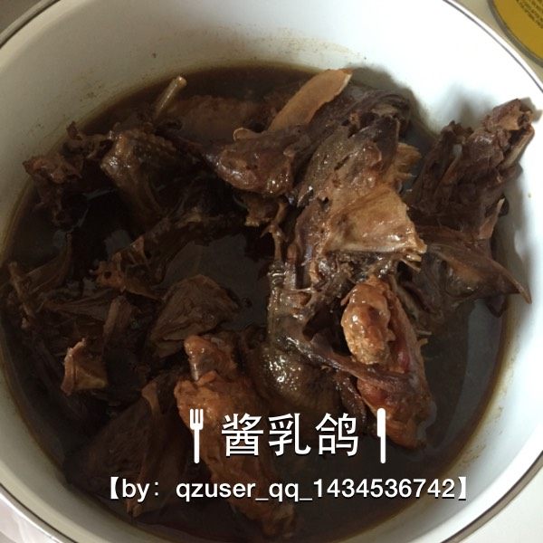 酱乳鸽