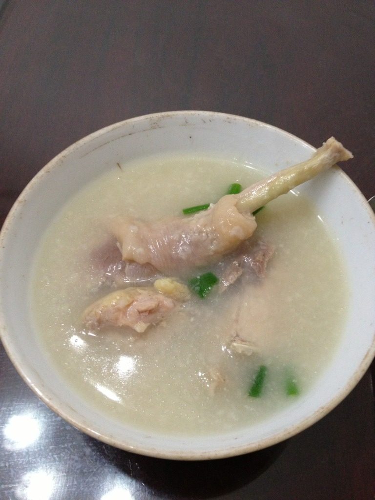 软绵香滑鸡粥