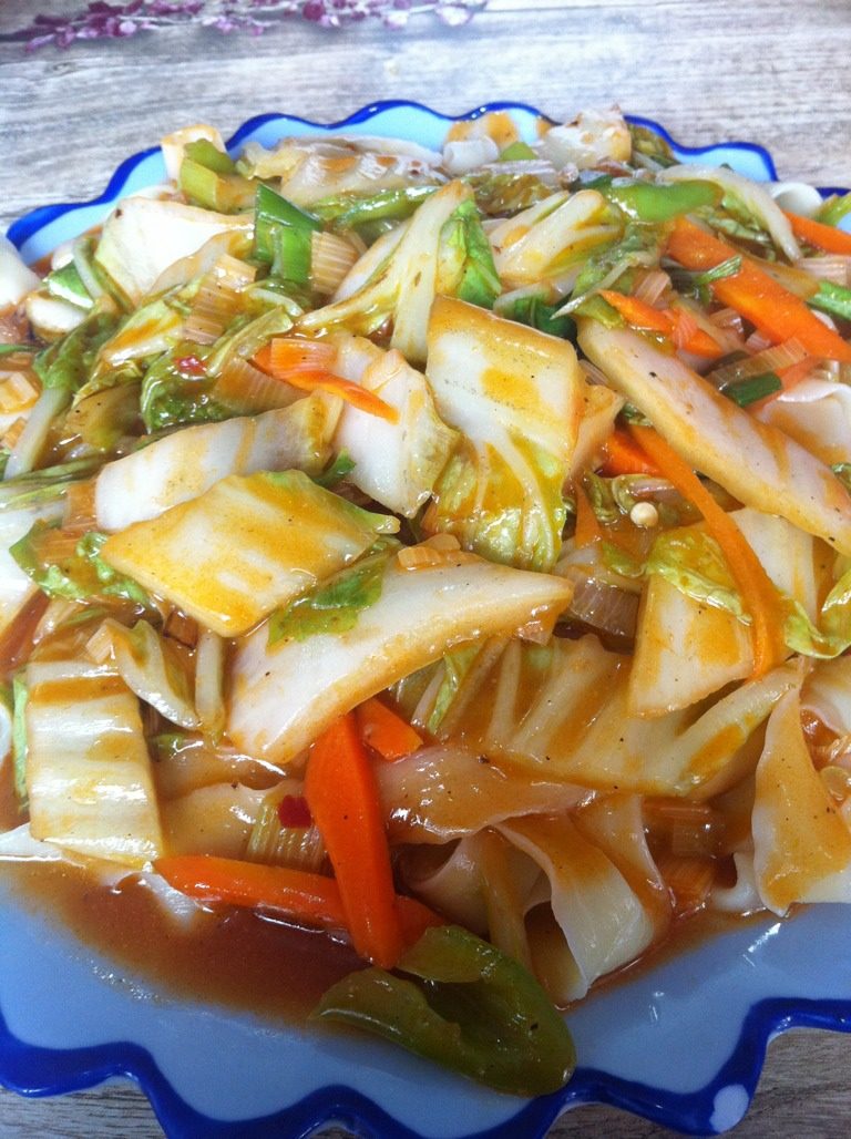 辣白菜炒面