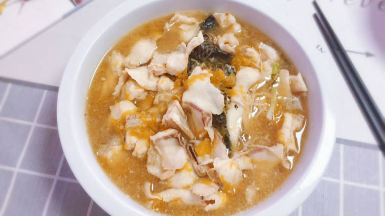 金汤鱼,一大碗,料满满的